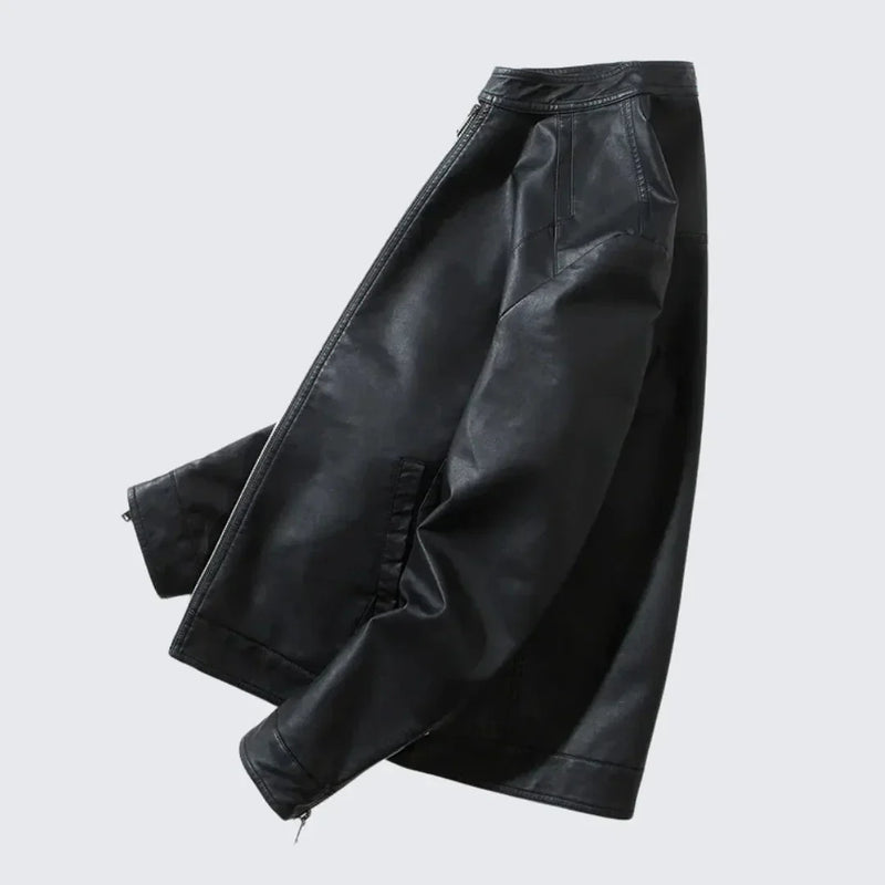 Chaqueta Masculina de Cuero Raven