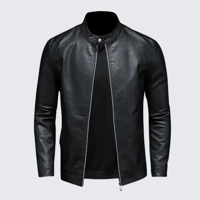 Chaqueta Masculina de Cuero Raven